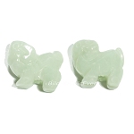 2x Jade Anhänger, Ziege, Sternzeichen Tierzeichen, Schmuck DIY, 7954 2x Jade Anhänger, Ziege, Sternzeichen Tierzeichen, Schmuck DIY, 7954